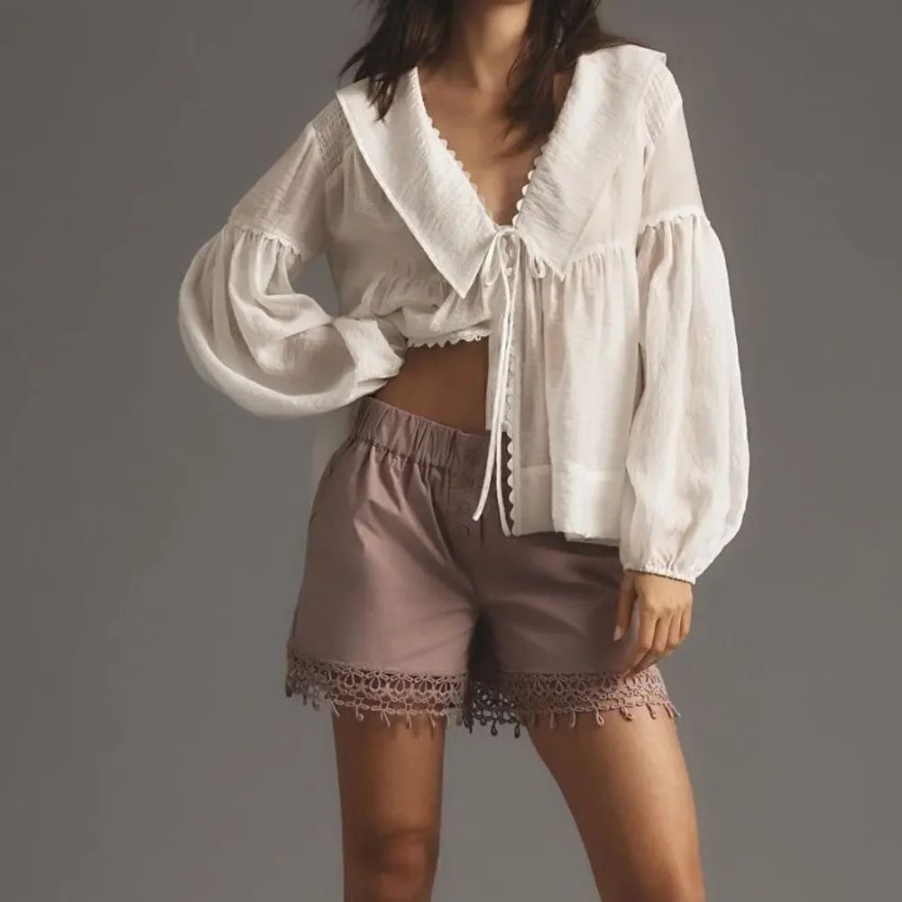 Maeve Embellished Boxer Shorts